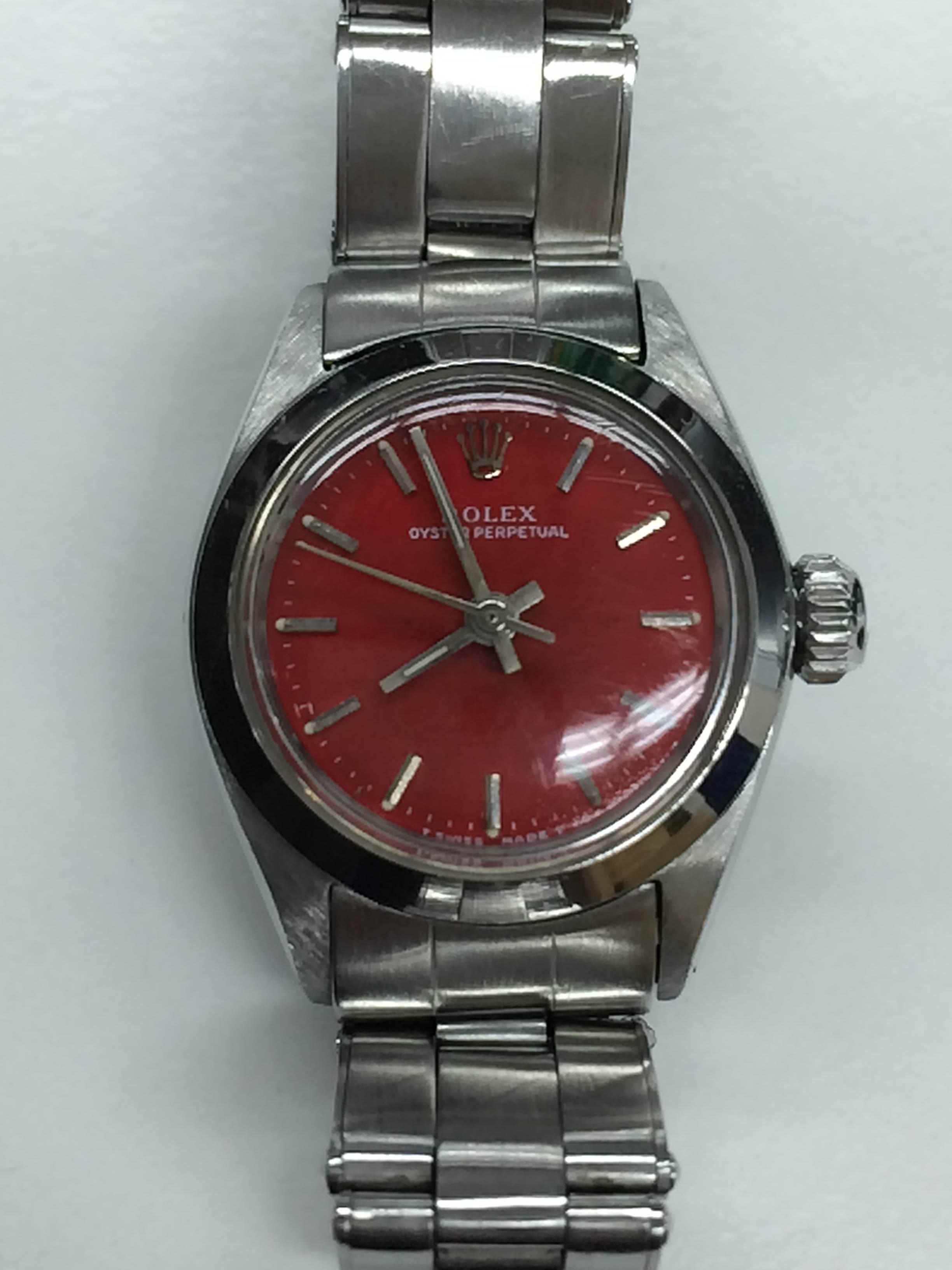 ロレックスのアンティークなレディースのオイスターパーペチュアルRef.6618を買い取りさせていただきました。ANTIQUE ROLEX -  ヴィンテージ・アンティークロレックス買取なら銀座Dan-Sha-Ri