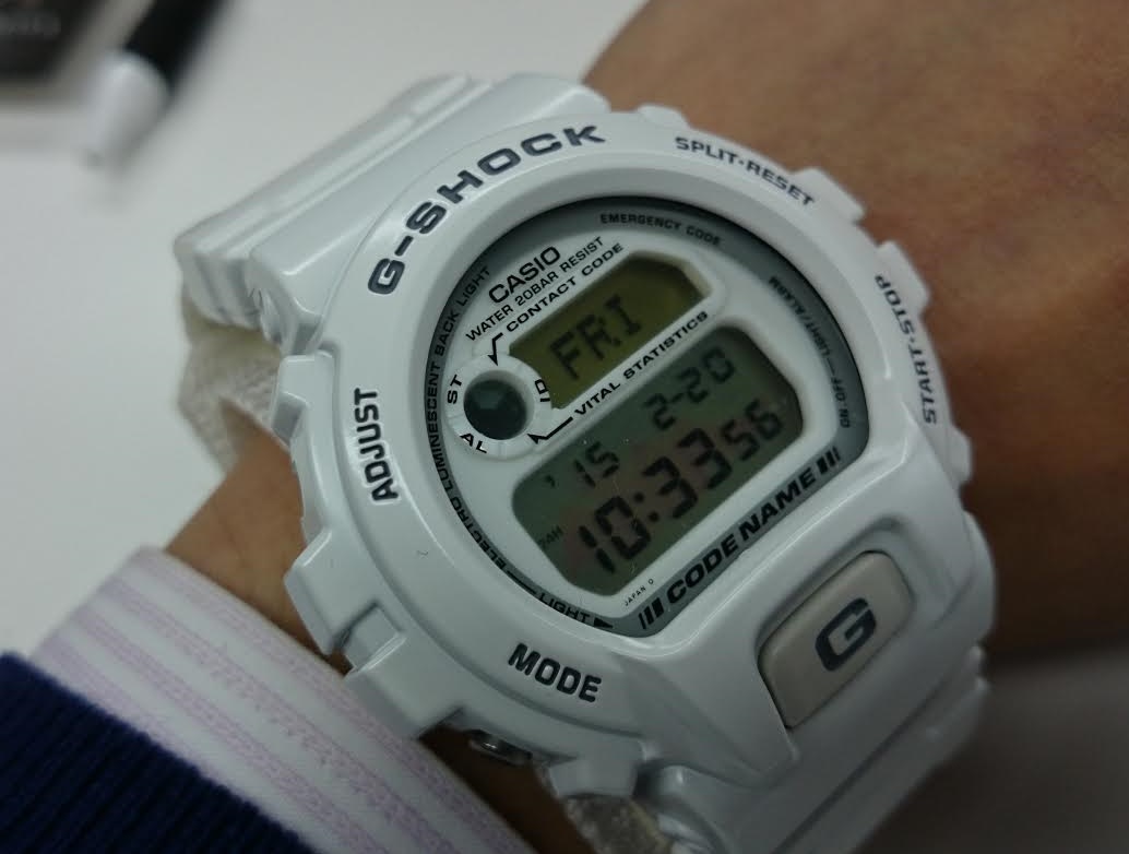 G-SHOCK 初代ラバコレLOV96-2を起動！やっぱり最高です。Gショックの高価買取は銀座ダンシャリまで。 - ブランド買取のダンシャリ銀座