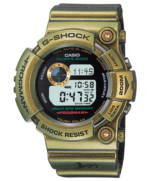 G-SHOCK CASIO カシオ GW-200GM-9JF フロッグマン ゴールド ゴールド 