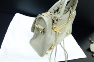 BalenciagaCityメタリックエッジ ゴールドシティ S+alummaq.com.br