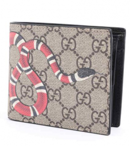 GUCCI 財布 蛇柄-