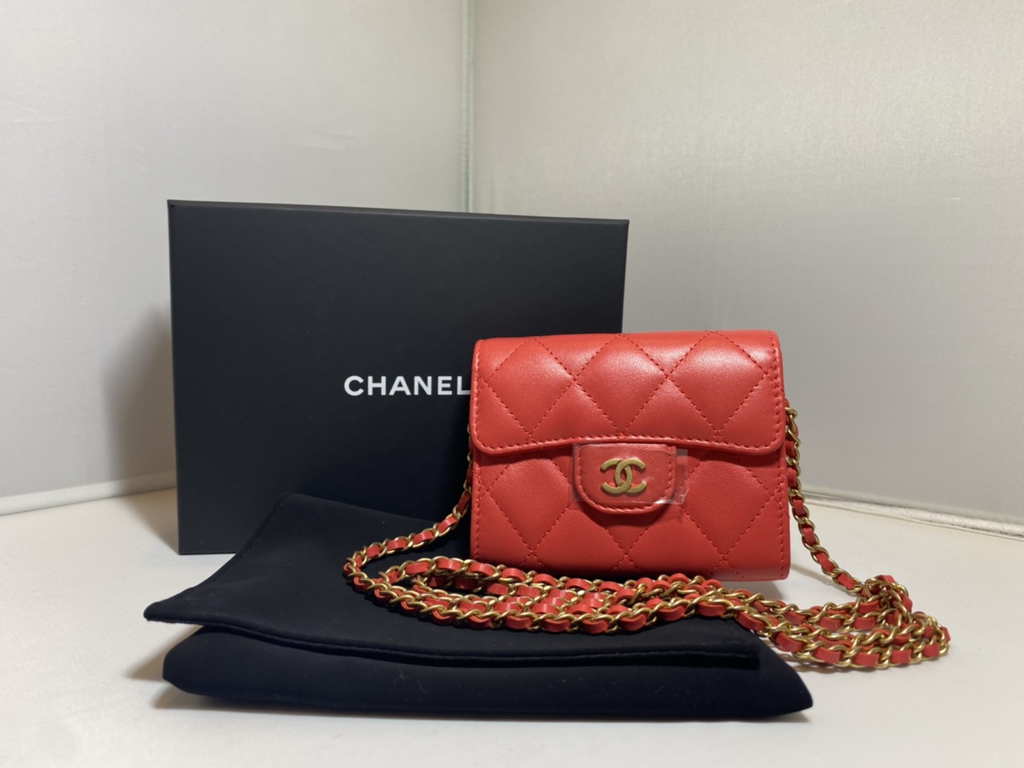 新品未使用♡CHANEL　チェーンウォレットレディース